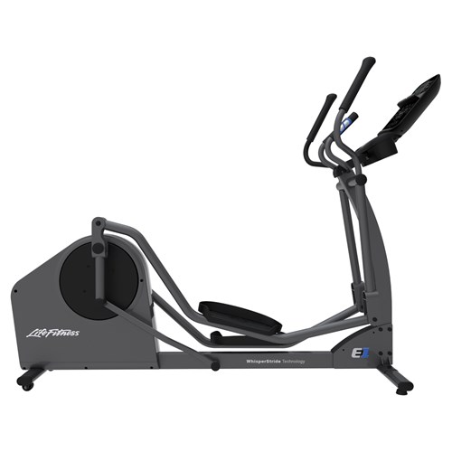 E1-Crosstrainer-TrackConnect-console-side-view-1000x1000-1 E1 Elliptical Cross-Trainer with Track Connect Console (E1-TRACK CONNECT)