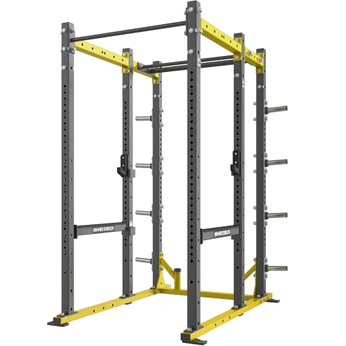 HD-Athletic-PowerRack-HighwareCharcoal-Yellow-L-e1484547929609 Hammer Strength HD Athletic Pro Power Rack (HDT-PR)