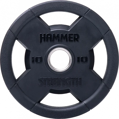 HS-OP-3105-01-F-e1530077273889 Hammer Strength Olympic Plate – Rubber (HS-OP)