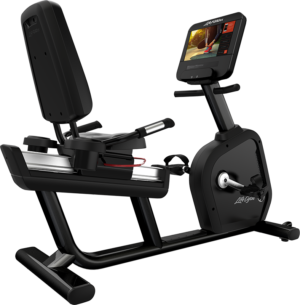 IntegritySeries-Recumbent-D-SE3HD-Black.png Refurbished Integrity Series Recumbent Lifecycle® with Discover SE3 HD (PO-INRDE SE3HD)