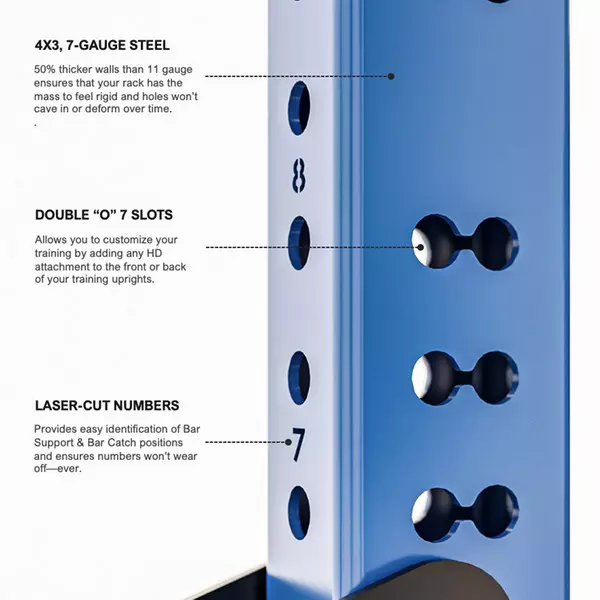 Hammer Strength HD Elite iD Half Rack (ELT-HR-ID)